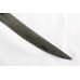 Antique Old Sword Knife Wootz Faulad Steel Blade Pure Silver Work on Handle C694